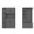 Multifunctional Left-Right Combination Hall Cabinet (Can Be Used Separately) With Storage And 4 Hooks, Storage Cabinet/ Hall Tree 2 In 1 For Living Room, Kitchen And Hallway-1923529005