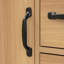 Meuble-lavabo autoportant 24 po avec lavabo en céramique, rangement rabattable et 3 tiroirs, petite salle de bain moderne