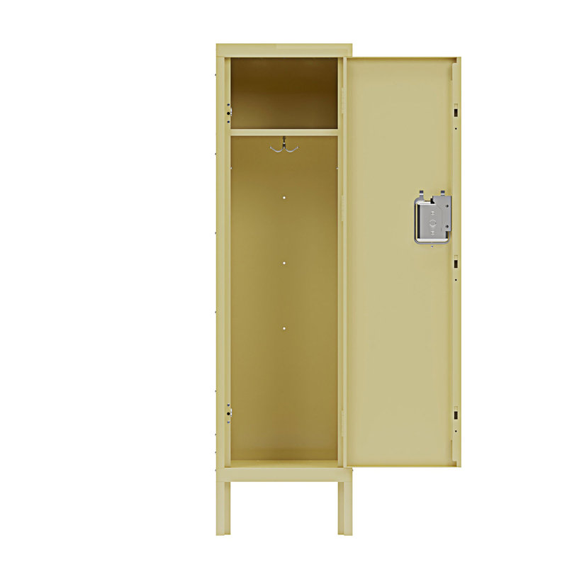 Armoire de vestibule 1 porte, Jaune