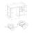 Computer Desk, Home Office, Laptop, Left, Right Set-Up, Storage Drawers, 48"L, Work, White Laminate, Contemporary, Modern-1096510456-1086964747