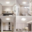 Square LED Flush Mount-723892036-719184525