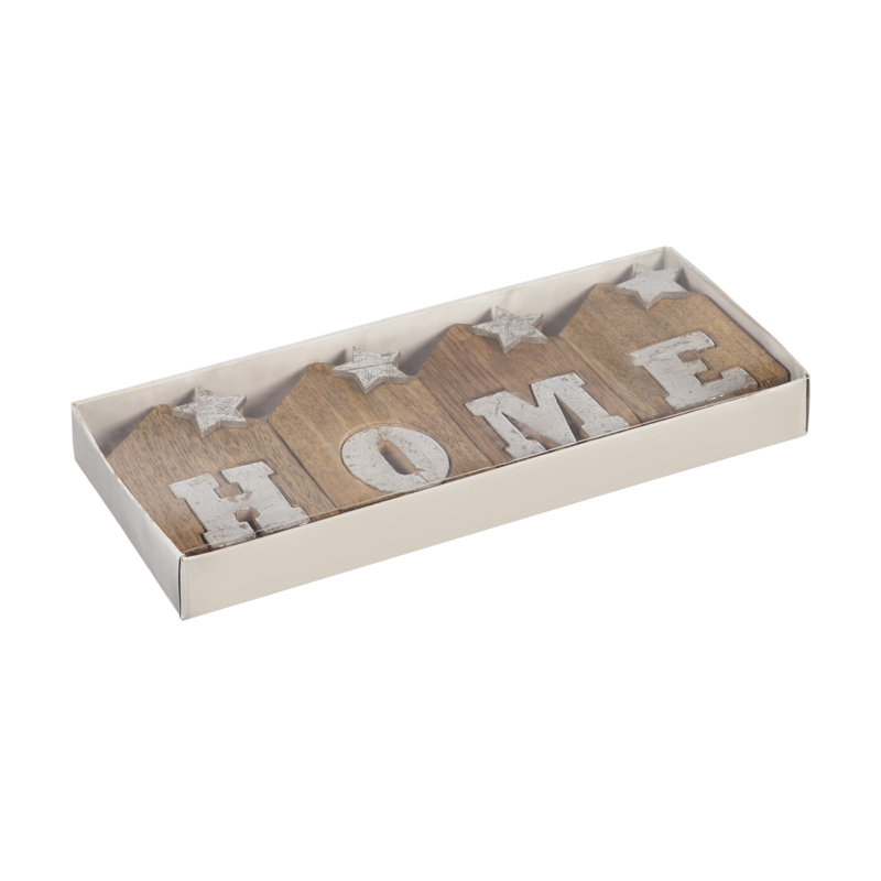 Text & Numbers Letter Block
