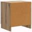 43cm W Manufactured Wood Bedside Table-322725994