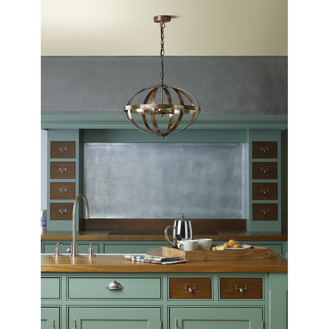 Smithsonian 3 - Light Sphere Pendant