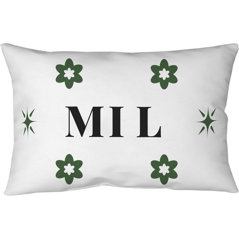 Coussin Milwaukee Basketball, Blanc / Vert / Noir