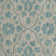 Tapis gris / turquoise à motif floral Regal