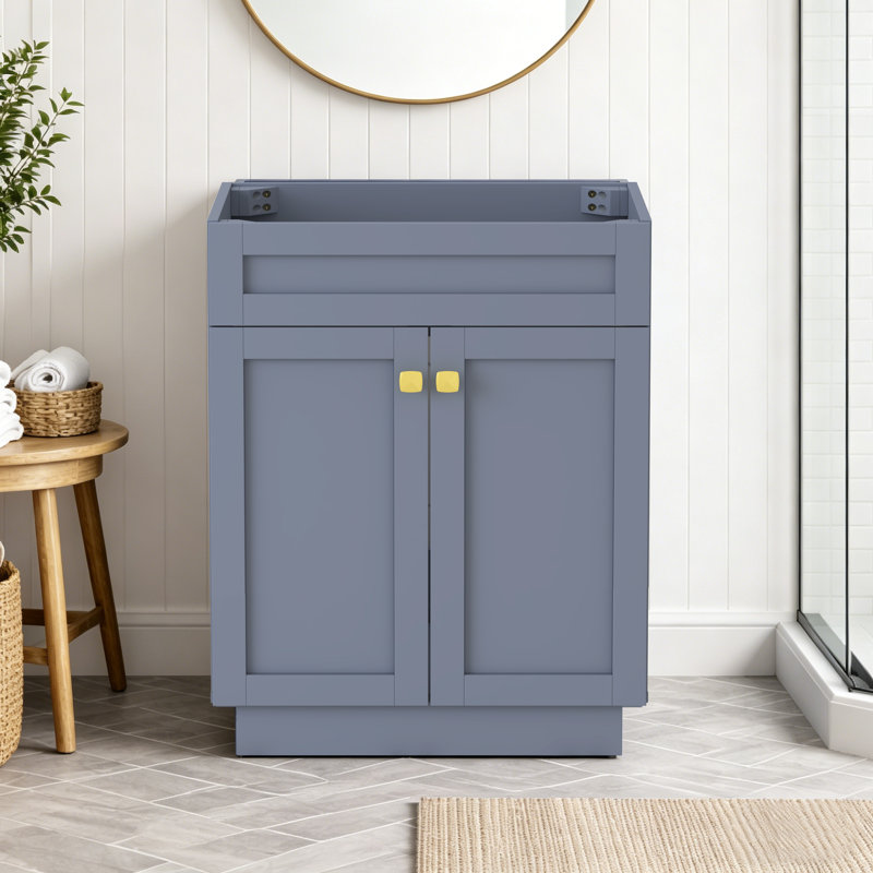 Meuble-lavabo simple 24 po sans lavabo Modern