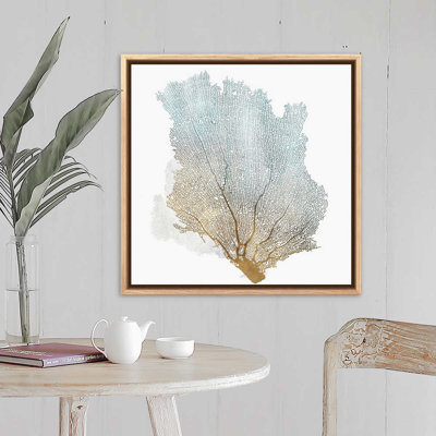 «Delicate Coral I» par Isabelle Z - reproduction d'art sur toile