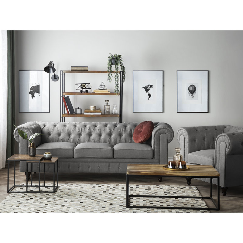 Eager 2 - Piece Living Room Set, Grey