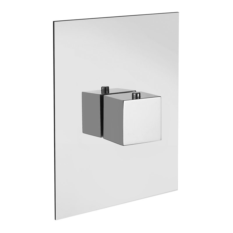 Corsini 1/2-Inch Thermostatic Trim Kit, Valve Required, Polished Chrome