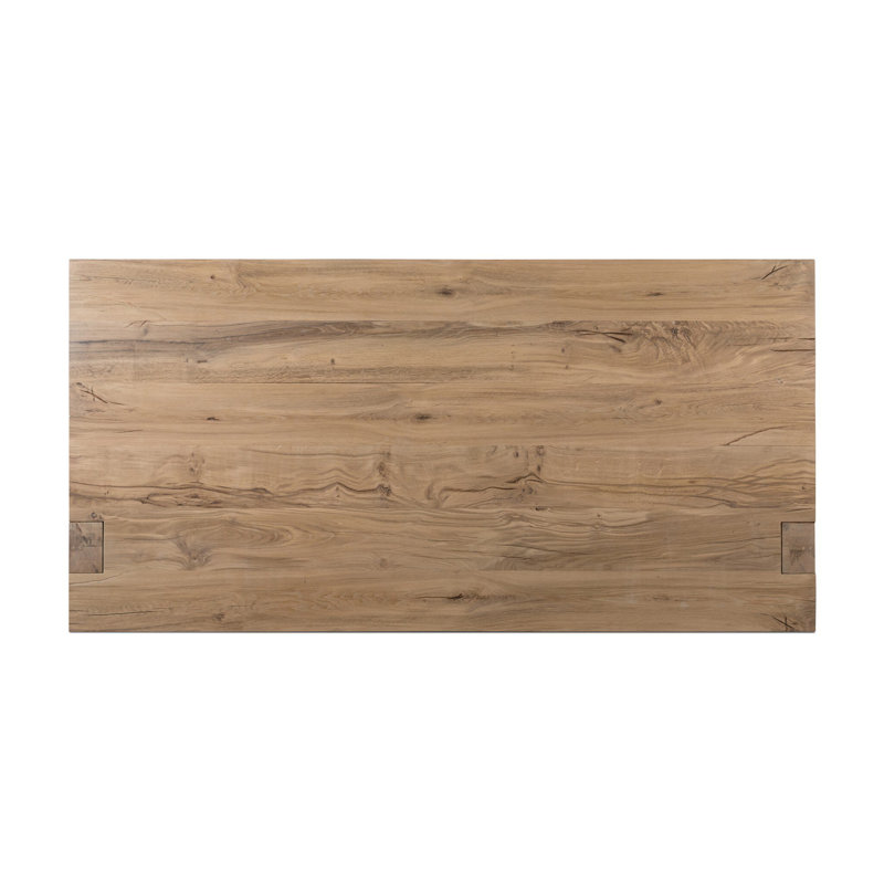 Lia Bed-Natural Reclaimed French Oak-Queen, King