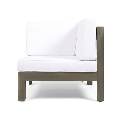 Armchair Constructed From Wood In White, 29.87 In. Depth, Width, 26.25 Height Of Pure