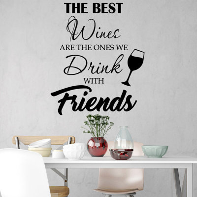 Text & Numbers Wall Decal