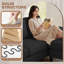 Darlyene Corduroy  79.32" Wide Reversible Sofa & Chaise with Ottoman-800239490