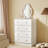  5-Drawer Dresser For Bedroom And Chest Of Drawers With Sturdy Construction Wood Storage Organizer For Closet-2071780990