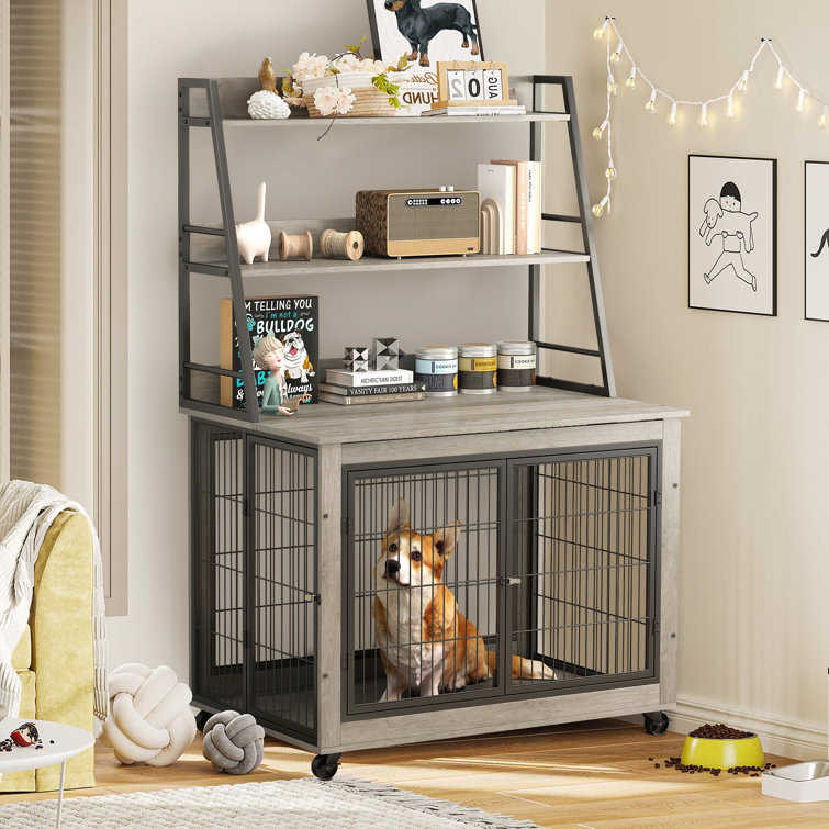 https://assets.wfcdn.com/im/89053045/resize-h755-w755%5Ecompr-r85/2561/256106688/38%27%27+Dog+Crate+Furniture+With+Shelves+For+Small+To+Medium+Pets%2C+Wood+Cage+End+Table+Side+Table%2C+Double+Doors.jpg