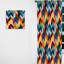 Motif à chevrons multicolores Urban Geometric - Rideau à chevrons - Rideau obscurcissant - 1 panneau-107562462
