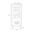 Vitrines en bois massif noisette + verre