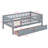 Twin Size Solid Wood Daybed With Storage Drawers, Modern Wooden Bed Frame For Small Spaces-1553500421