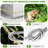 Metal Garden Hose With 10 Function Nozzle-110895069