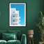 Modular White II Framed Graphic Art-1970843764-2060843861