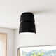 Logan Single Light Ceramic Flush Mount