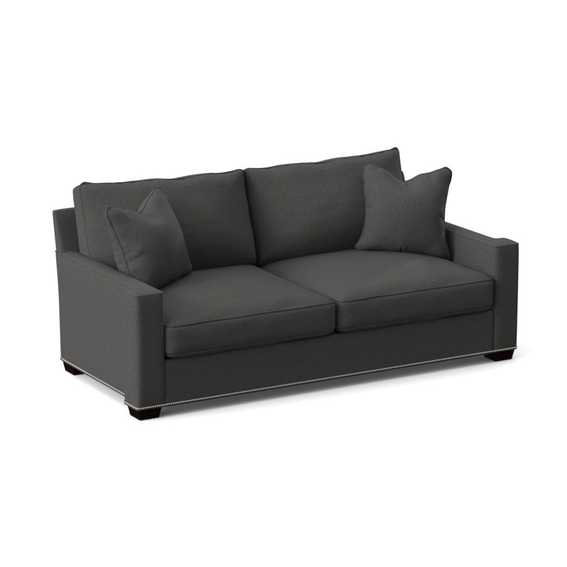 Colton Sofa, Black Polyester 71551L84, City Dark