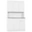 Armoire de rangement pour garde-manger avec tablette réglable et tiroir