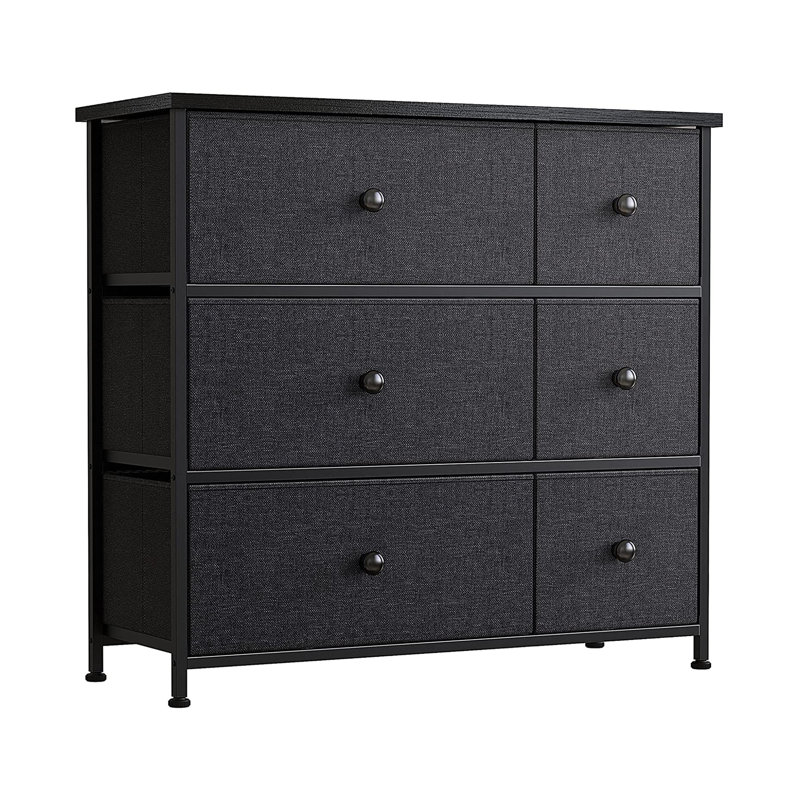 Commode double 6 tiroirs l 11,8 po