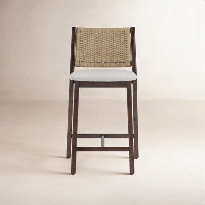 Edalyn Lume Counter Stool- Natural