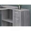 Bureau d'ordinateur Laci, bureau personnel, coin, tiroirs de rangement, L 46 po, forme en L, bureau, ordinateur portable, stratifié-869047188