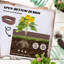 Ensemble de lit de jardin surélevé galvanisé 3,5 pi x 2 pi x 1 pi Outsunny