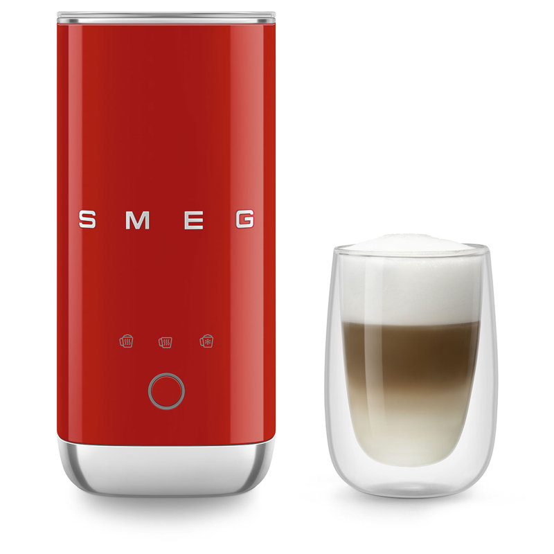 Smeg Milk Frother, Red