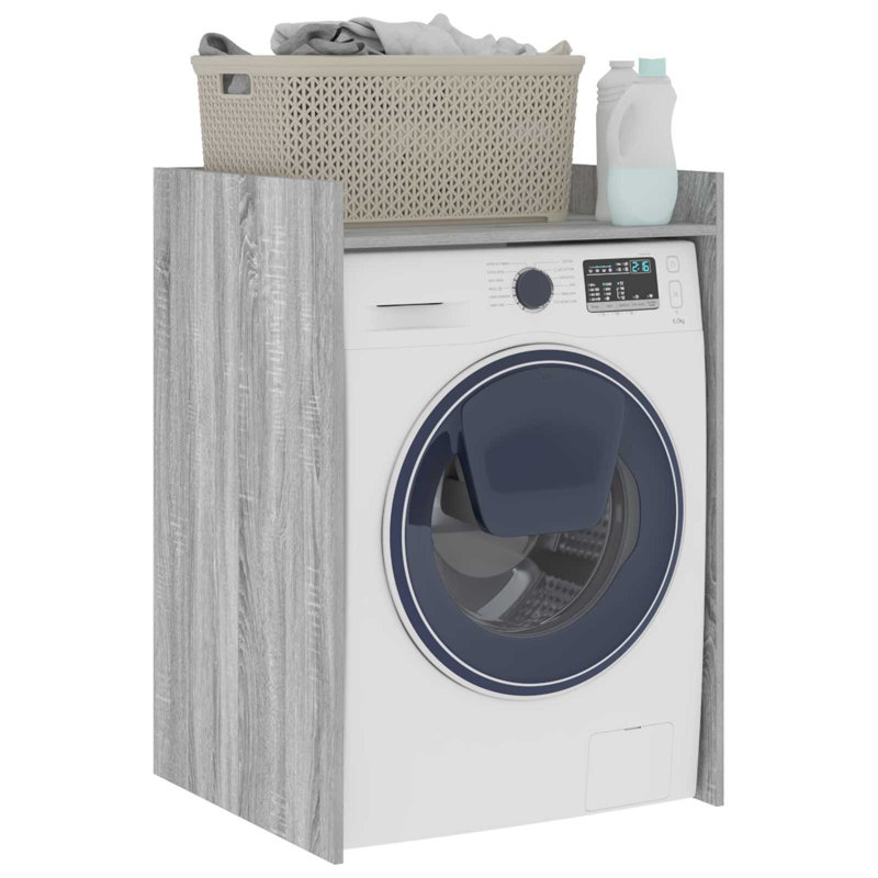 Freestanding Bathroom Cabinet, Grey Sonoma