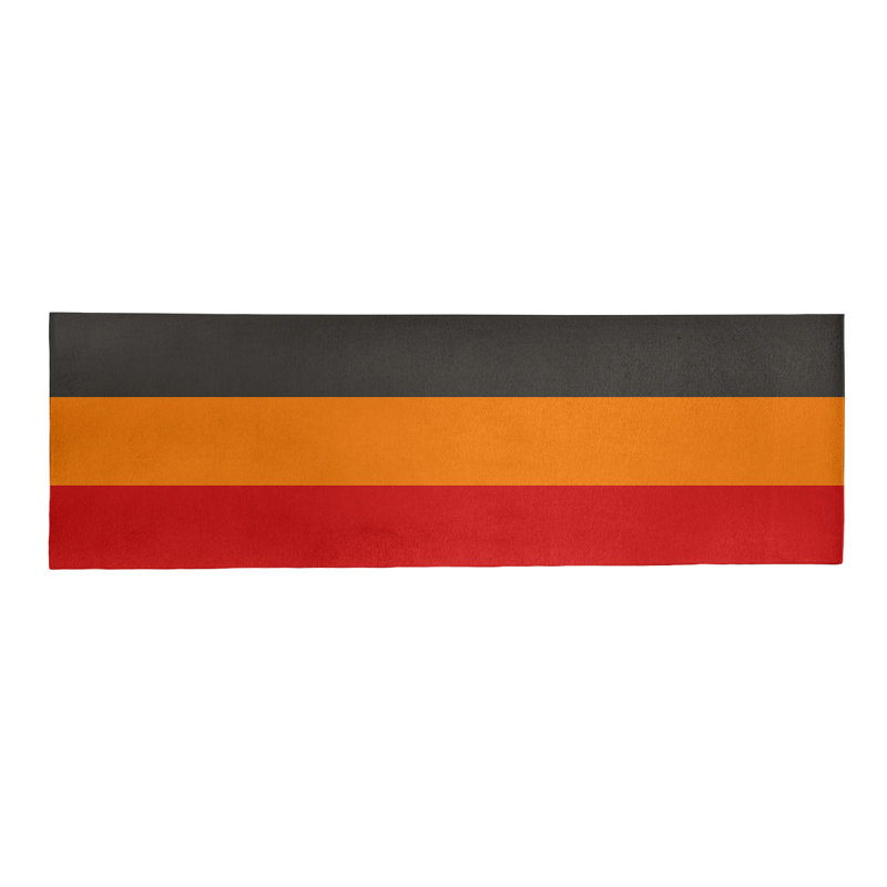 Tapis orange, Tapis de couloir 2 pi 6 po x 8 pi