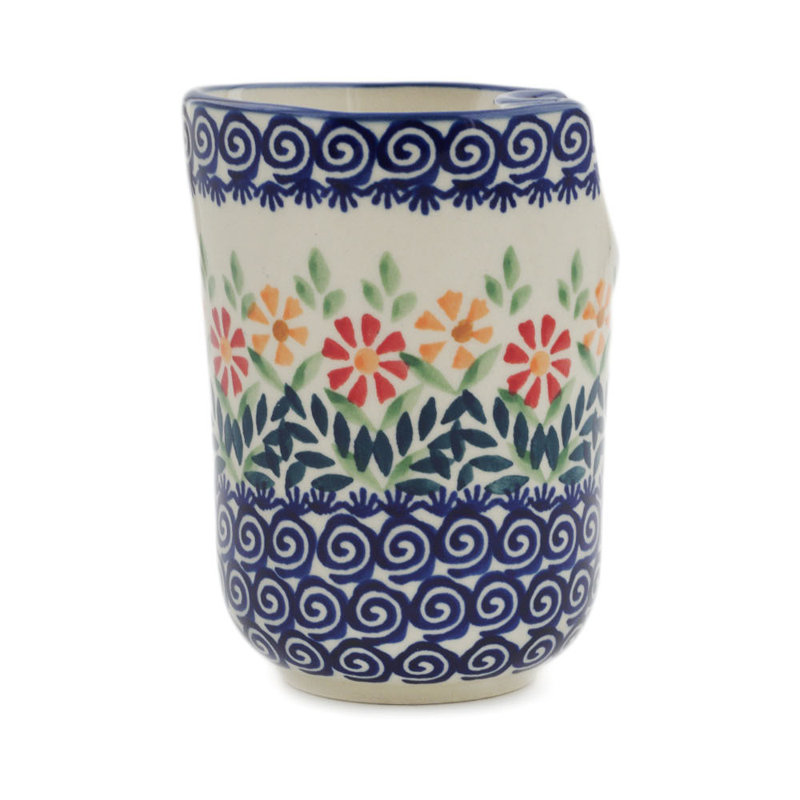 12 oz. Tasse en grès - Vague de fleurs