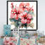Hibiscus rose tropical, élégance II - art mural hibiscus-1458480450-1458480449