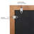 MT Displays No Fiberboard Wall Wood Chalkboard-70181335