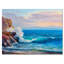 Morning Sunlight On The Sea Waves VI - Décoration murale nautique et côtière en toile-410266261-410266270