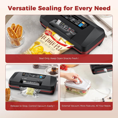 Machine de scellage sous vide 95kPa, scellant alimentaire entièrement automatique commercial