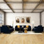 Fauteuil en lin de 40,09 po Nekiesha-198764233