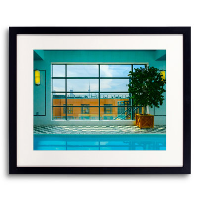 Aqua Marine Print by Vincent Dupont Blackshaw