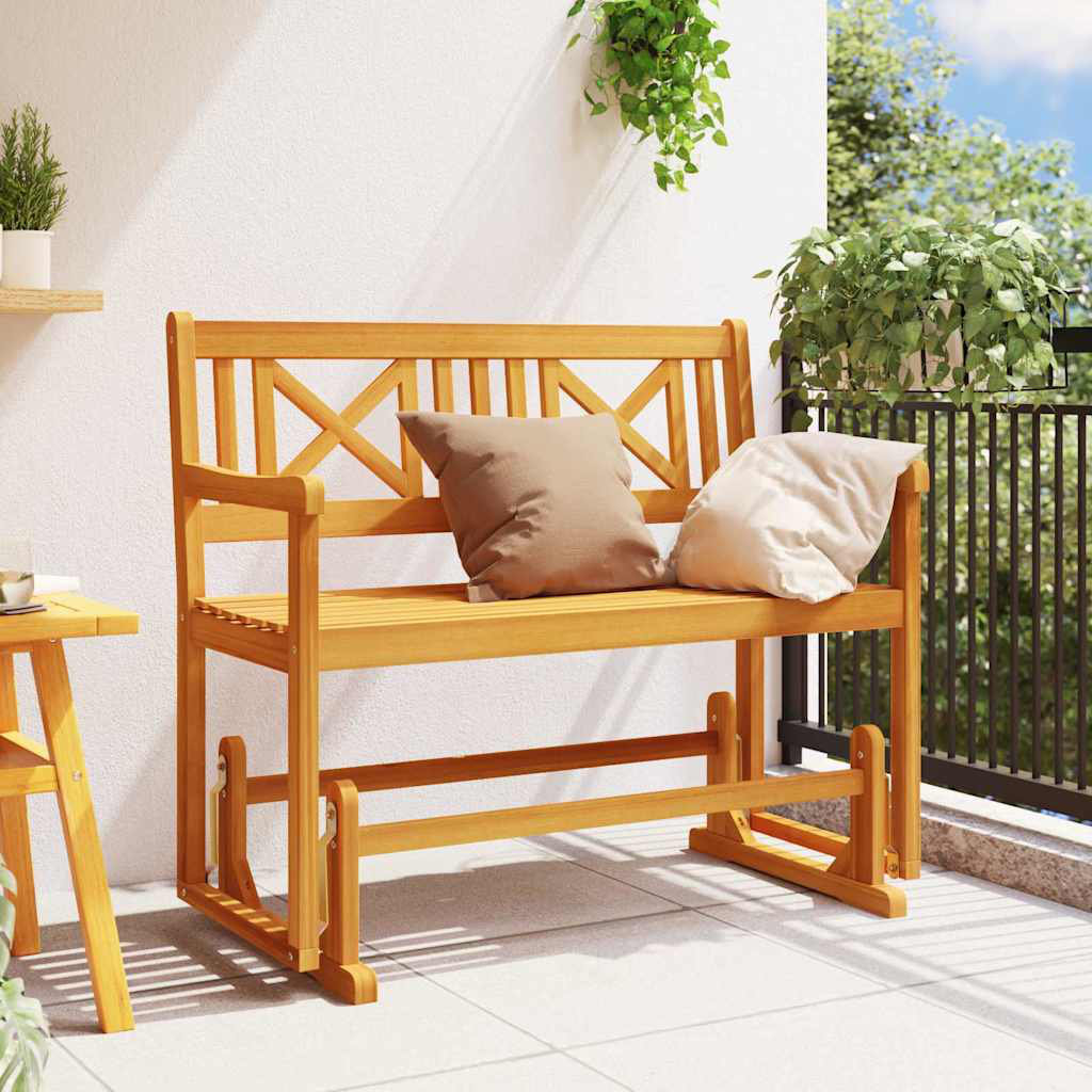 Solid Wood Outdoor Bench