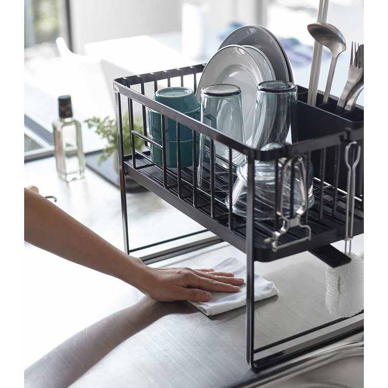 Dish Drying Rack Stainless Steel Large Dish Dryer Rack with Utility Hook  Tableware Drainer- Duoupa – Mega Casa