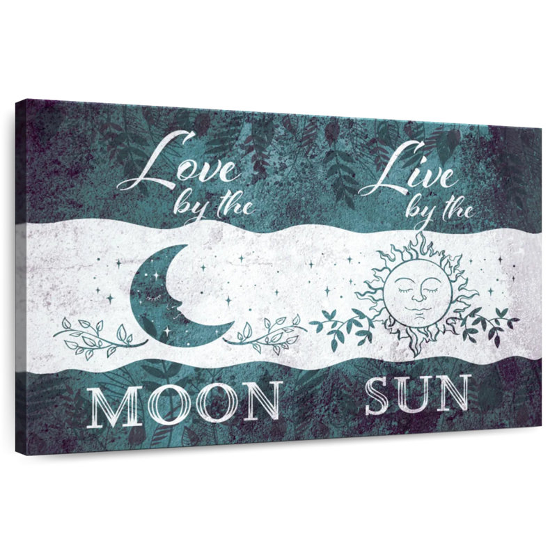 Tergel Love By The Moon Live By The Sun, H 16 po x l 24 po