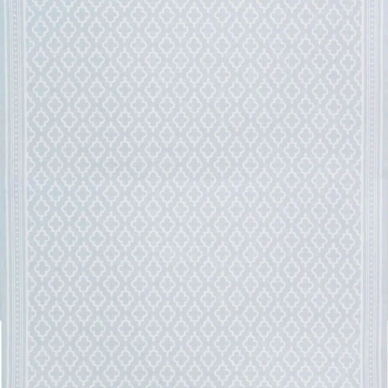 Schumacher x Veere Grenney Jake Fabric, Orpington Blue