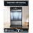Orgo The Denali Countertop Ice Maker, Makes 50 Lbs. In 24 Hours, Stainless Steel Ice Maker, Nugget-shaped Ready In 8-10 Minutes, Self-cleaning, Includes Scoop, Rdc4733, Black