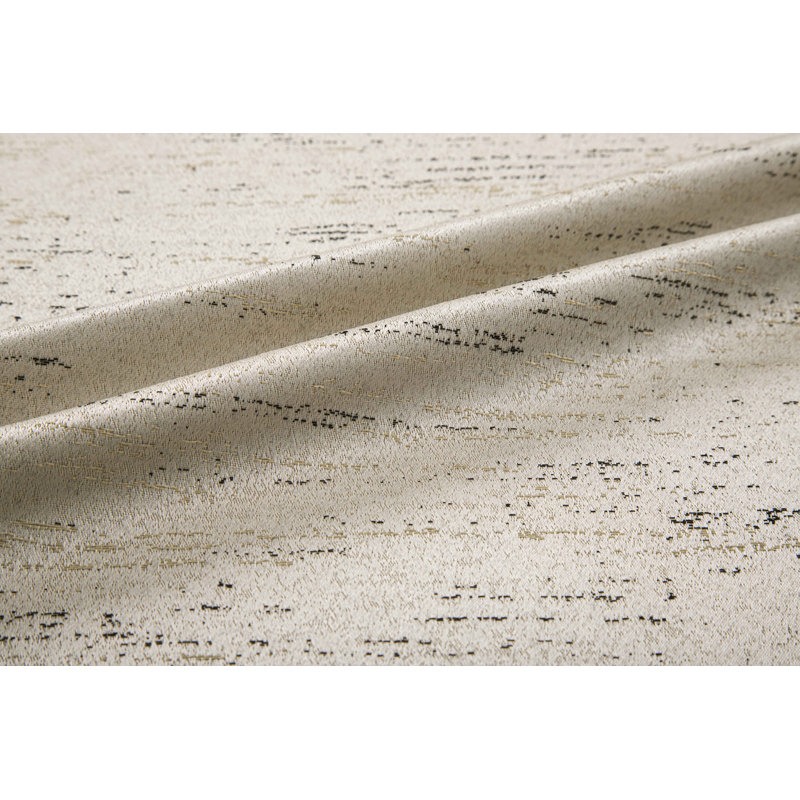 Patrizius Room Darkening Curtain Pair, Natural,  114cm Width x 137cm Drop