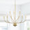 Lustre de style bougie classique / traditionnel à 2 niveaux à 2 lumières à intensité variable Sebron