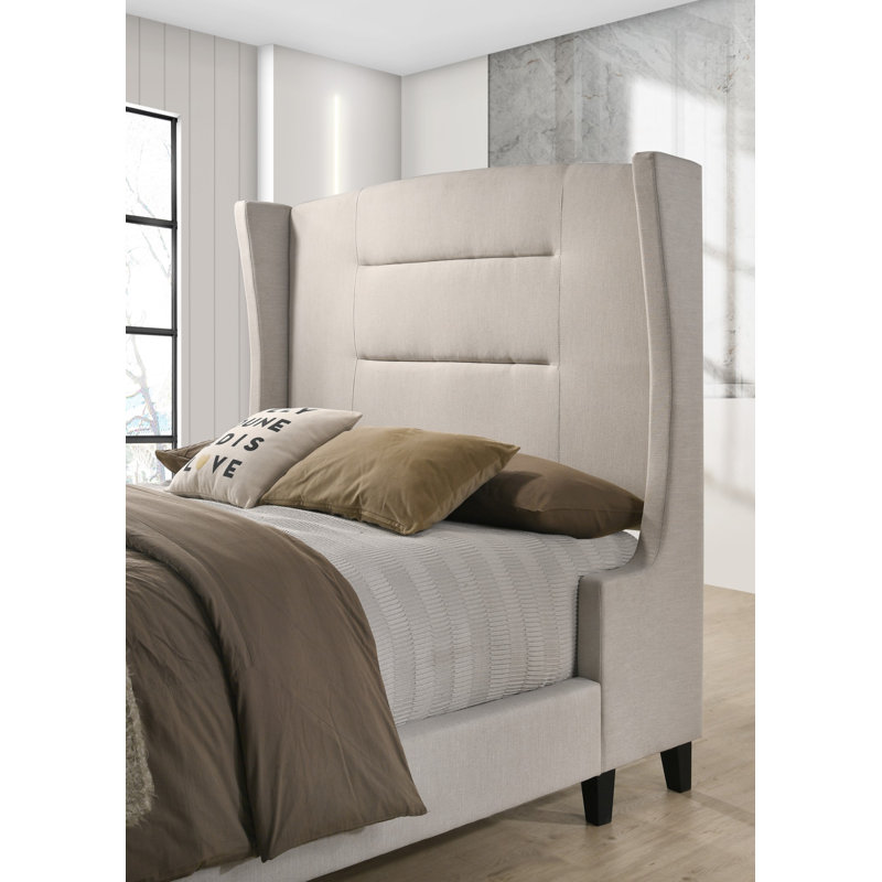Grand lit tapissier standard Jennie